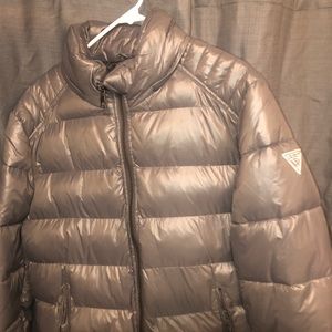 Guess bubble coat size xl